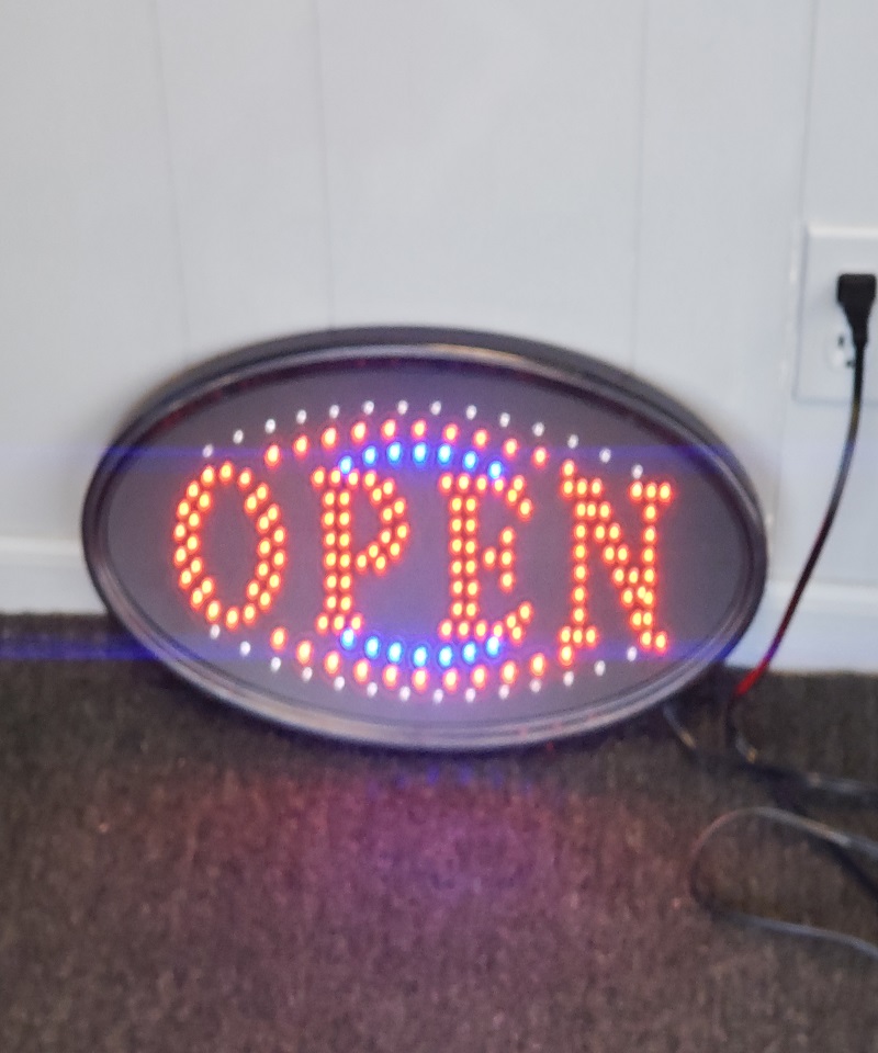 Open LED Sign